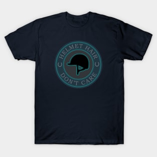 Helmet Hair Don't Care - English Equestrian Horseback Riding Helmet T-Shirt